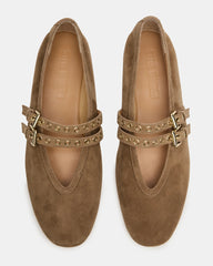 Lydia Taupe Suede