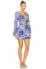 Elka Sleeved Mini Dress