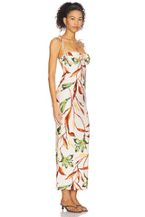Petal Long Slip Dress