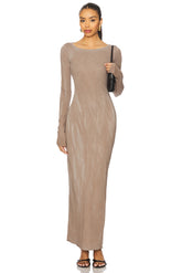 Marbella Long Sleeve Maxi Dress