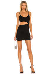 Darcey Ruched Mini Dress