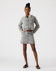 Glacia Denim Jacket Light Grey