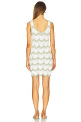 Jayden Crochet Wave Mini Dress