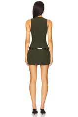 Patrice Belted Mini Dress