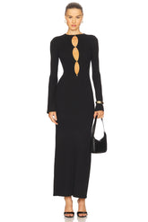 Nautico Knit Maxi Dress