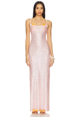 Bria Sequin Maxi Dress