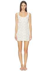 Cloud Lace Slip Dress