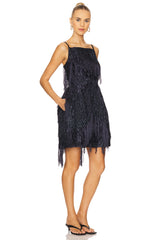 Spaghetti Strap Bell Shape Dress