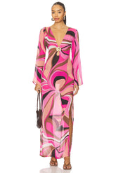 Hotline Lobster Maxi Dress