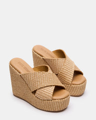 Cercei Natural Raffia