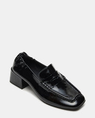 Estee Black Crinkle Patent