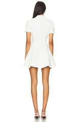 Zephyra Collar Mini Dress