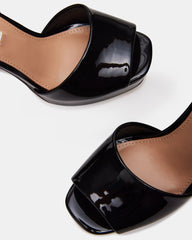 Lourdes Black Patent - Sm Rebooted