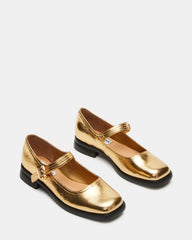 Delancy Gold Leather