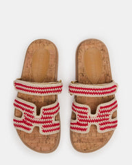 Mayven Woven Red/Beige