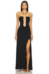 Inner Circle Halter Long Dress