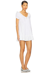 Sunday Morning Poplin Mini Dress