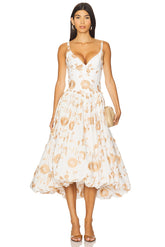 Botanical Midi Dress