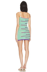Rhea Open Stitch Mini Dress