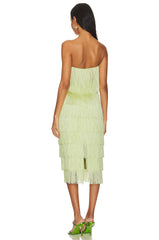 X Revolve Marquise Fringe Midi Dress