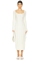 Heart Of Gold Midi Dress