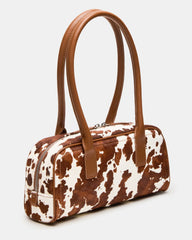 Anise Bag Brown Cow Print