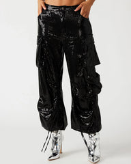 Duo Sequin Pant Black - Sm Rebooted