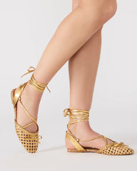 Gossamer Gold Leather