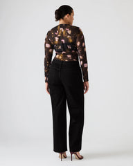 Lilianna Top Black Multi