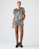 Celestine Short Silver