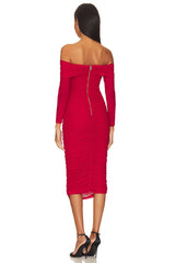 Helena Midi Mesh Dress