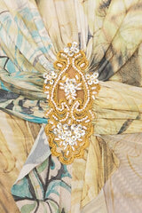 Cindy Plunge Maxi Dress