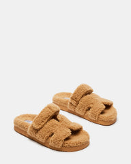 Mayven Faux Shearling Camel Fabric - Sm Rebooted