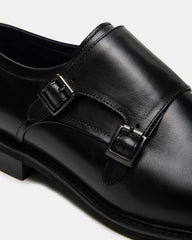 Haran Black Leather