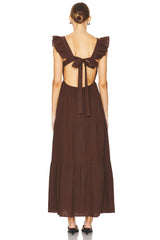 x REVOLVE Peaches Linen Dress