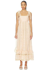 Awaken Textured Stripe Maxi Dress