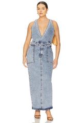 Fit For Success V-neck Maxi Dress