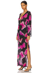 Hotline Butterfly Maxi Dress