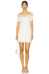 X Bella Hadid Libra Knit Mini Dress