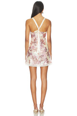 x Intimately Dazzle Me Sequin Jacquard Dress In Blush Pink Combo