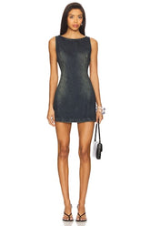 Atlas Denim Mini Dress