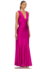 Gabriella Cowl Maxi Dress