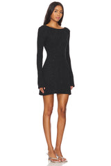 Open Back Mini Dress