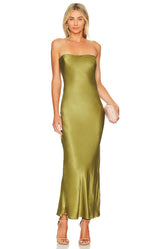 x REVOLVE Angel Strapless Midi Dress