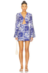 Elka Sleeved Mini Dress