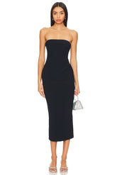 Karina Strapless Midi Dress