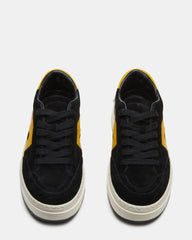 Kickflip Black Suede