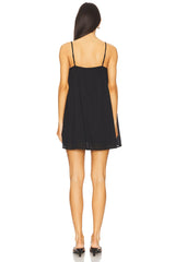 Gathered Bandeau Mini Dress