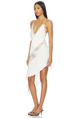 Bikini Wrap Asymmetric Dress