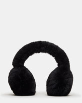 All Over Faux Earmuffs Black